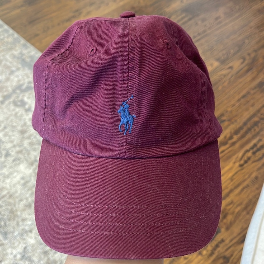 Maroon Polo hat - Unisex